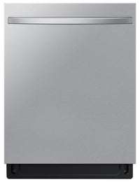 Lave-vaisselle encastré Samsung à 46 dBA de 24 po avec commandes sur le dessus et 3e panier - DW80CG…