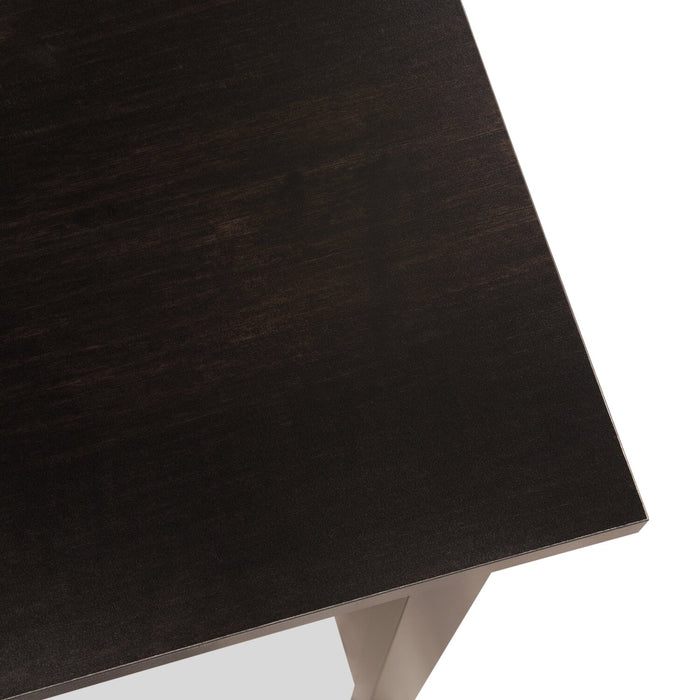 Bureau en forme de L Cayla de 59,06 po avec tiroir classeur - noir Estate 