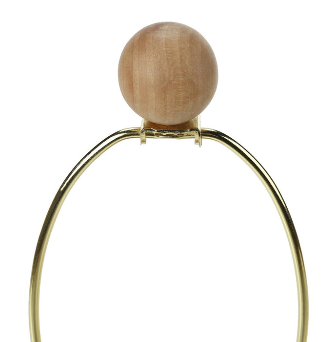 Lampe de table bohème de 22 po corde brune