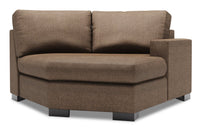  Fauteuil Cuddler de droite Track de la collection Sofa Lab - Luna Praline 