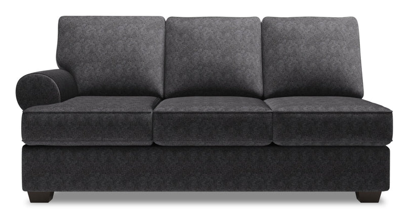 Sofa-lit de gauche Roll de la collection Sofa Lab- Luxury Charcoal