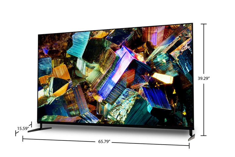 Téléviseur Bravia XR de SONY UHD 8K de 75 po à 120 Hz avec mini DEL, HDR, XR Motion Clarity et Google TVMC (XR75Z9K)