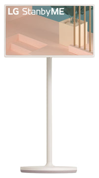  Écran tactile intelligent StandbyME LG de 27 po sur roulettes