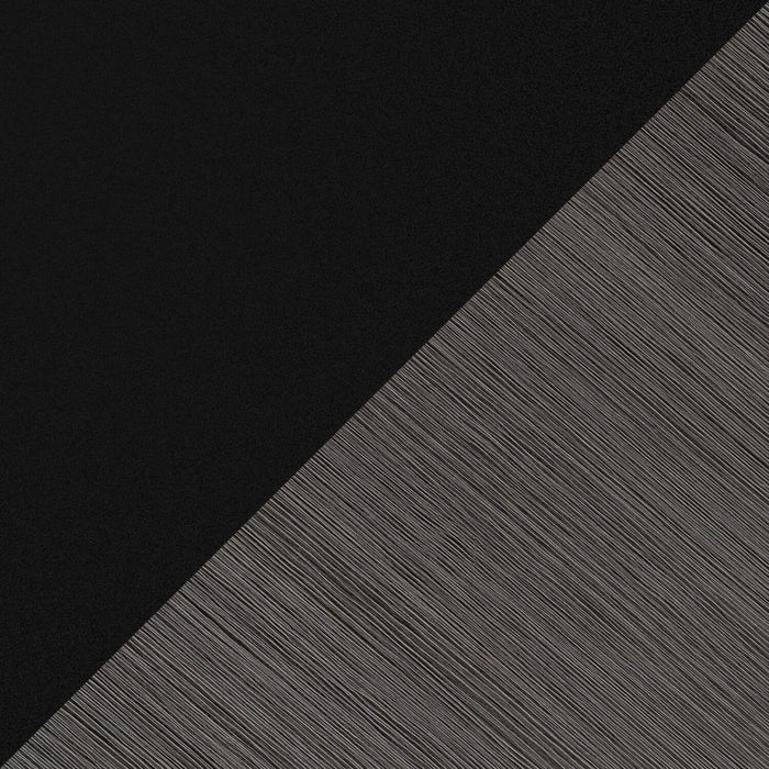 Bureau en coin Christiana de 42 po à tiroir - noir et gris