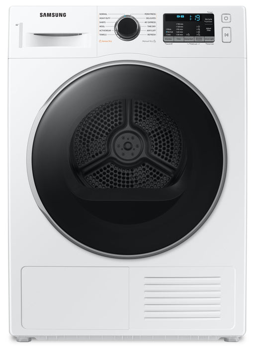Sécheuse électrique Samsung de 4 pi³ et de 24 po - blanche - superposable - DV25B6800HW/AC
