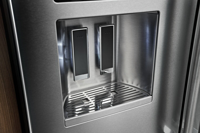 Réfrigérateur KitchenAid de 26,8 pi³ et de 36 po à portes françaises - acier inoxydable avec fini PrintShieldMC - KRFF577KPS