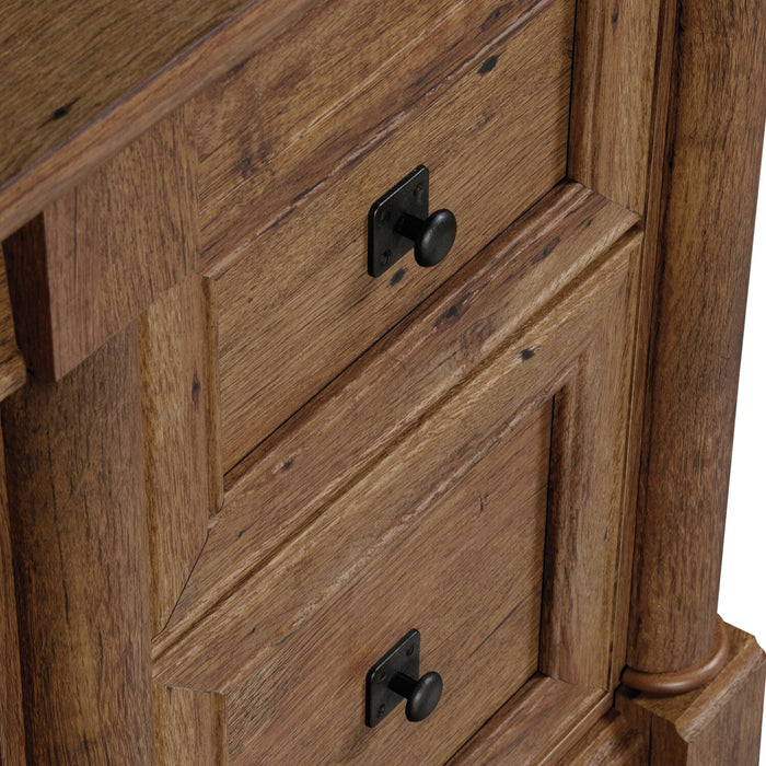 Bureau Palladia de 53,15 po à 3 tiroirs - chêne antique