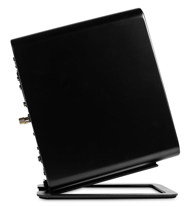 Support à haut-parleur de bureau Kanto S4 pour haut-parleurs moyens, noir - S4