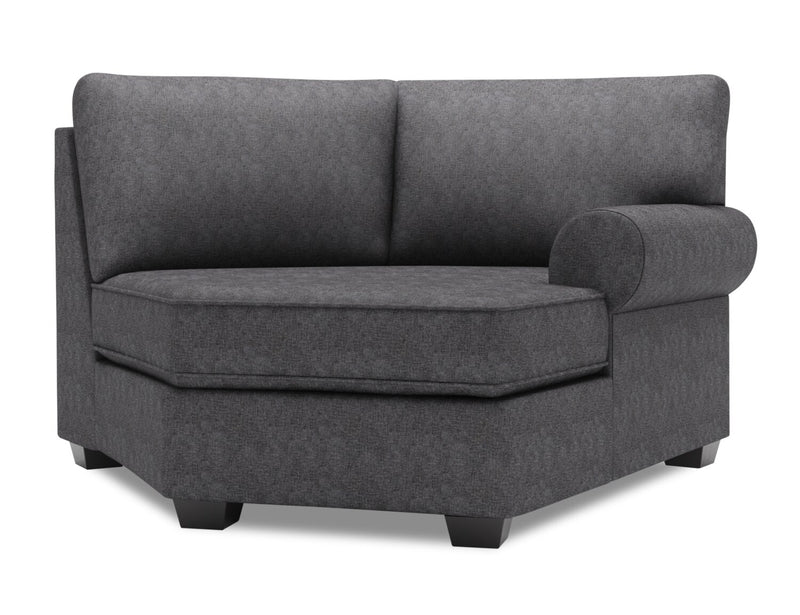 Fauteuil Cuddler de droite Roll de la collection Sofa Lab - Luxury Charcoal
