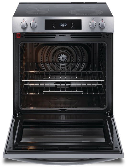 Cuisinière électrique Frigidaire Gallery de 6,2 pi³ avec convection totale et friture à air - acier inoxydable Smudge-ProofMD - GCFE306CBF