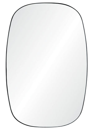 Miroir ovale noir - 24 po x 36 po