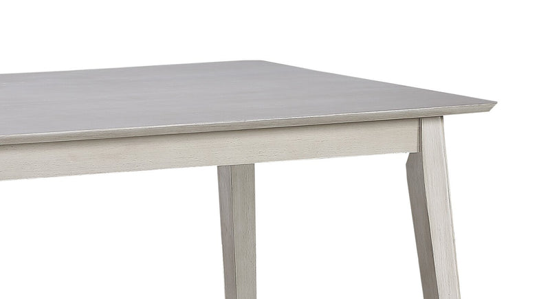 Ensemble de salle à manger Shae 5 pièces avec table de 48 po (L) et 4 chaises - blanc antique