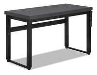 Bureau Kai de 47,25 po à hauteur réglable - gris