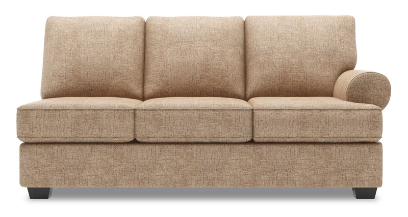 Sofa-lit de droite Roll de la collection Sofa Lab - Luxury Taupe