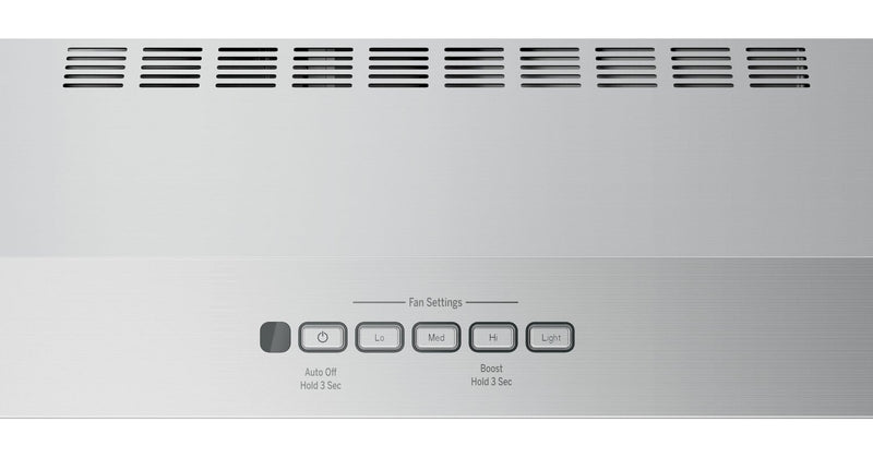 Hotte de cuisinière sous l'armoire GE de 30 po – JVX5300SJSSC