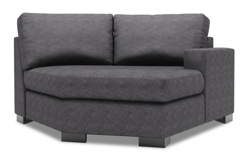 Fauteuil Cuddler de droite Track de la collection Sofa Lab - Luxury Charcoal