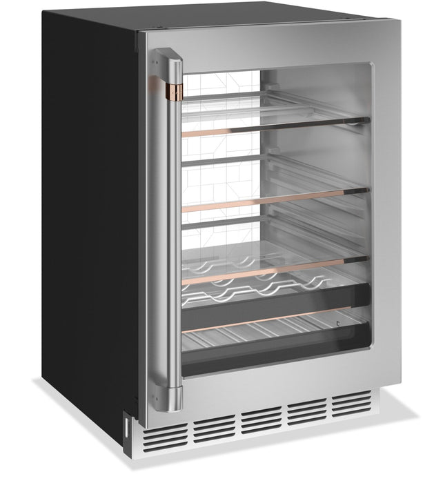 Réfrigérateur Café de 5,1 pi³ et de 24 po avec zone de boissons Beverage CenterMC - acier inoxydable - CCP06BP2PS1