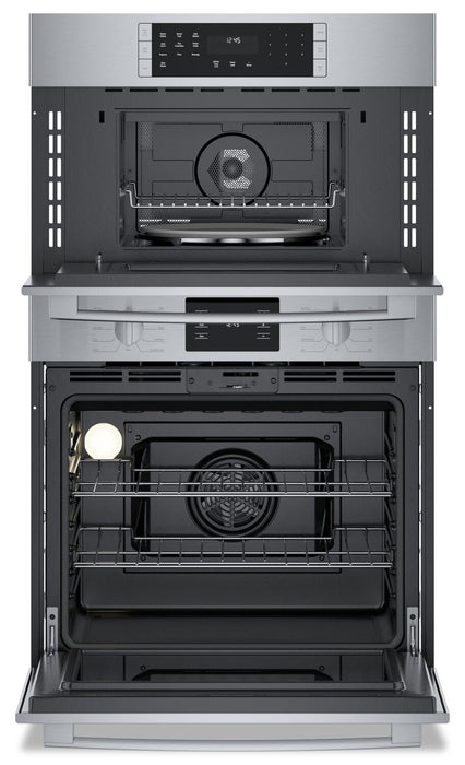 Four mural combiné avec four à micro-ondes Bosch de série 500 de 30 po - HBL5754UC