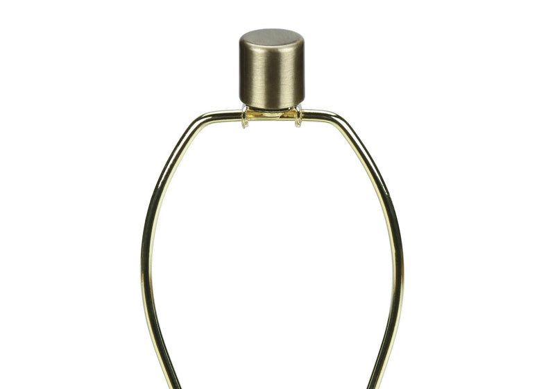 Lampe de table de 27 po en céramique crème avec abat-jour beige