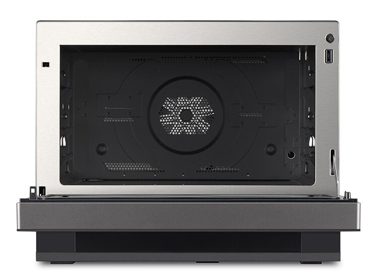 Four à micro-ondes de comptoir Panasonic de 1,1 pi³ avec four à la vapeur combiné et 2 niveaux de cuisson par convection véritable - gris - NNCS89LB