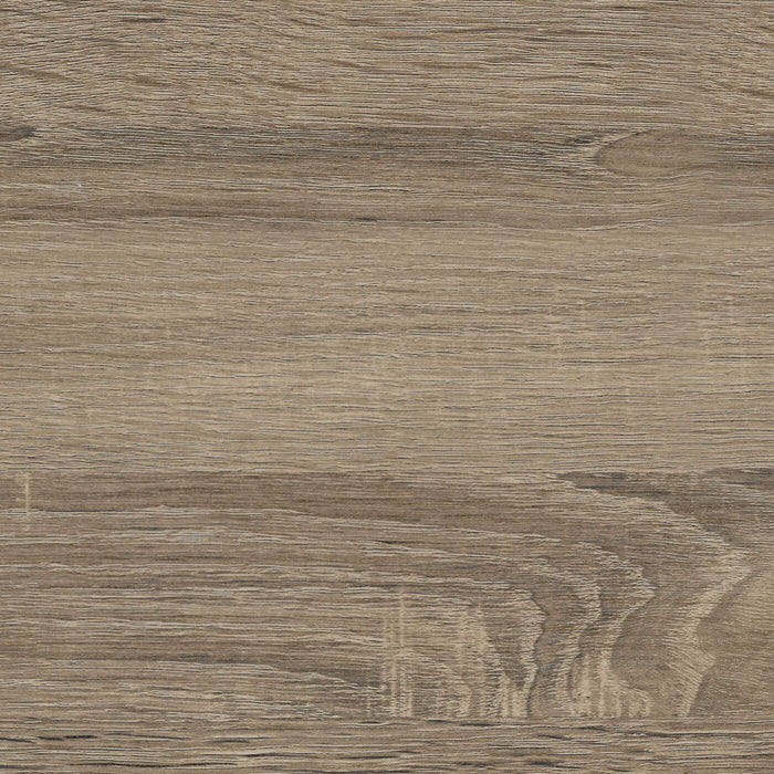 Table de salon moderne Alma de 31,5 po - taupe foncée avec armature en métal noir