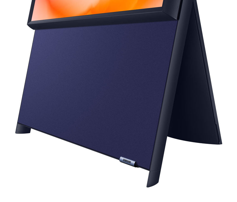 Téléviseur intelligent QLED Le Sero de Samsung 4K de 43 po avec Quantum HDR, HGiG et écran à rotation automatique (QN43LS05BAFXZC)