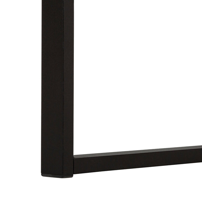 Bureau en coin en forme de L réversible Marnie de 71 po à 3 tiroirs - brun clair