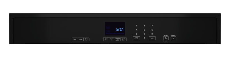 Four mural simple électrique Whirlpool de 4,3 pi³ et de 27 po - acier inoxydable - WOES3027LS