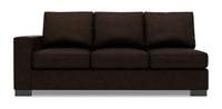  Sofa de gauche Track de la collection Sofa Lab - Luxury Chocolate 