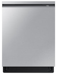  Lave-vaisselle encastré Samsung à 42 dBA de 24 po avec commandes sur le dessus et 3e panier - DW80B7…