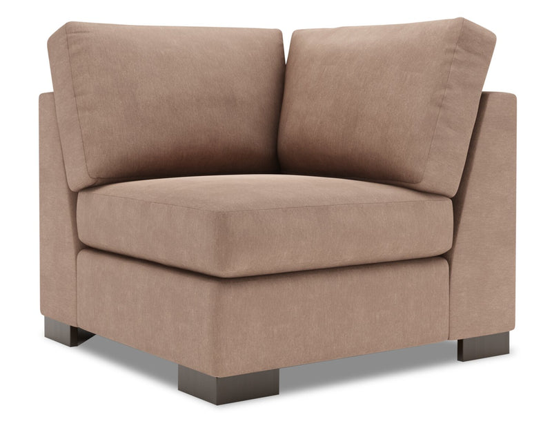 Fauteuil carré en coin Track de la collection Sofa Lab - Pax Wicker