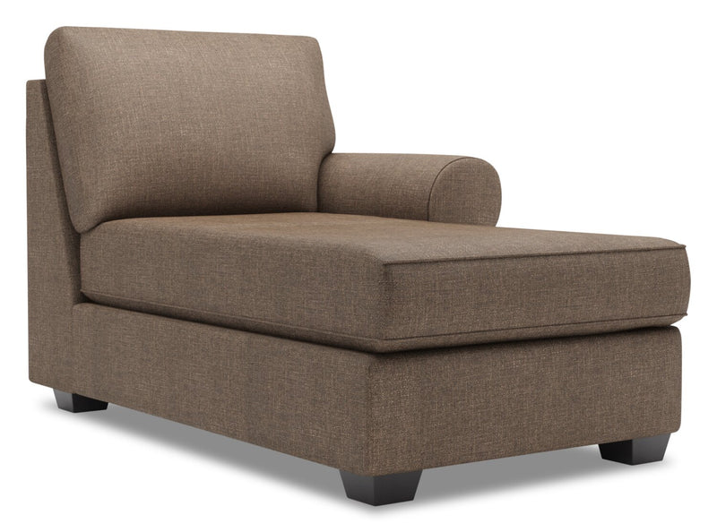 Fauteuil long de gauche Roll de la collection Sofa Lab - Luna Praline