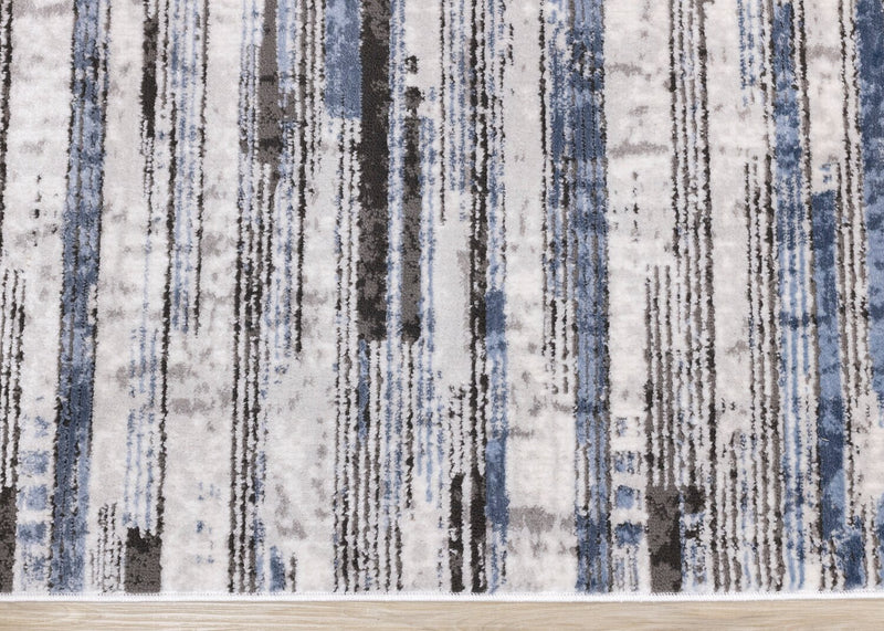 Carpette Darwin à rayures - 5 pi x 8 pi