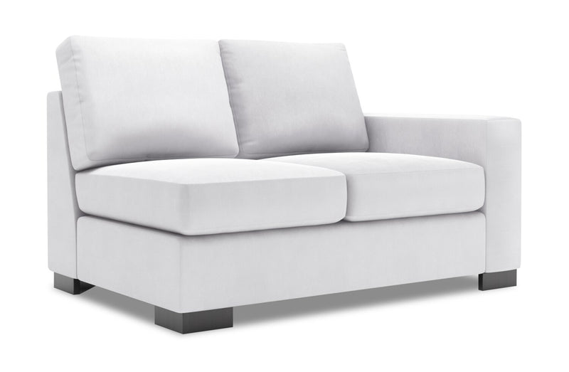Causeuse de droite Track de la collection Sofa Lab - Pax Ice