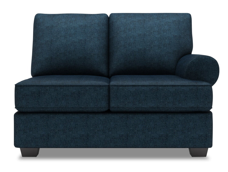 Causeuse de droite Roll de la collection Sofa Lab - Luxury Indigo