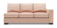  Sofa-lit de droite Track de la collection Sofa Lab - Pax Rose 