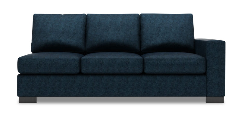 Sofa de droite Track de la collection Sofa Lab - Luxury Indigo