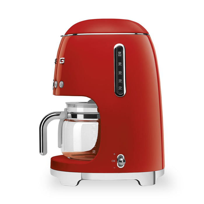 Cafetière à filtre Smeg de 10 tasses - DCF02RDUS