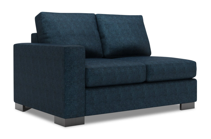 Causeuse de gauche Track de la collection Sofa Lab - Luxury Indigo