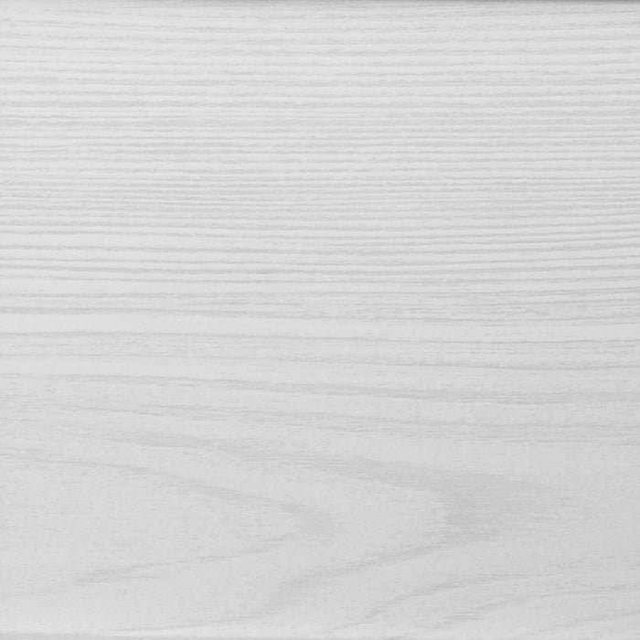 Table de nuit Dove de 23,8 po (L) x 22,5 po (H) à 1 tiroir, fabriquée au Canada - blanche