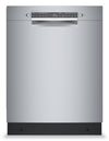 Lave-vaisselle Bosch de série 300 avec commandes à l'avant et système PrecisionWashMC - SGE53C55UC 