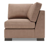 Fauteuil carré en coin Track de la collection Sofa Lab - Pax Wicker