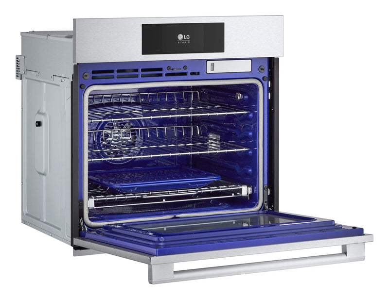 Four mural électrique LG Studio de 4,7 pi³ et de 30 po avec convection véritable - acier inoxydable Smudge-ProofMD - WSES4728F