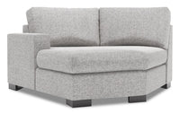  Fauteuil Cuddler de gauche Track de la collection Sofa Lab - Luna Domino 