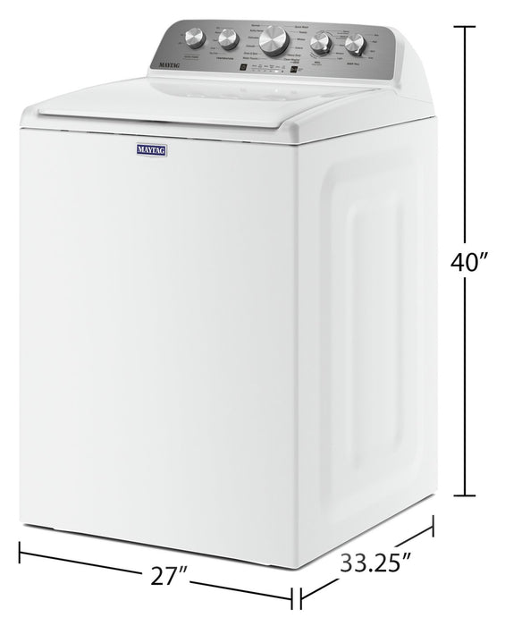 Laveuse Maytag à chargement par le haut de 5,2 pi³ - blanche - MVW5035MW