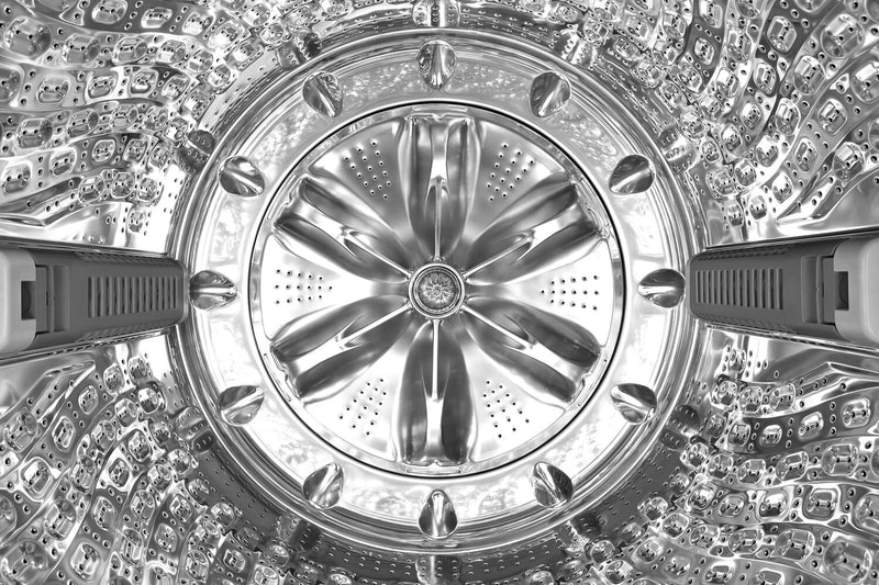 Laveuse haute efficacité Samsung à chargement par le haut de 6,2 pi³ - acier inoxydable noir - WA54CG7550AVA4