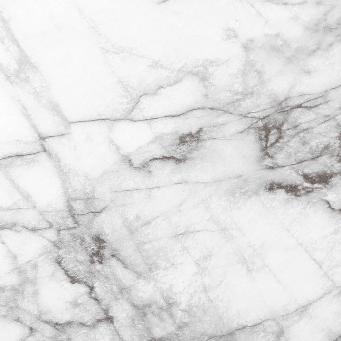 Bureau Butler de 47,25 po à 2 tiroirs - apparence marbre blanc