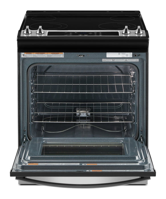 Cuisinière électrique Whirlpool de 4,8 pi³ avec autonettoyage - acier inoxydable - YWEE515S0LS
