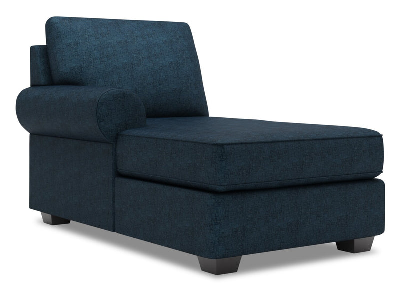 Fauteuil long de droite Roll de la collection Sofa Lab - Luxury Indigo