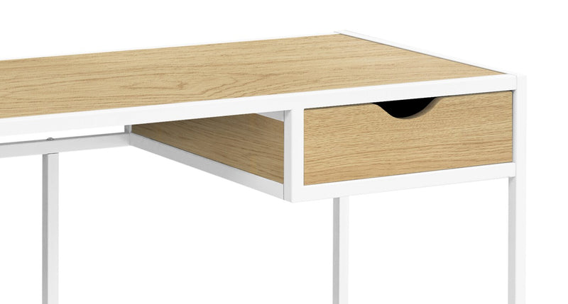 Bureau Everly de 42,25 po avec tiroir - naturel
